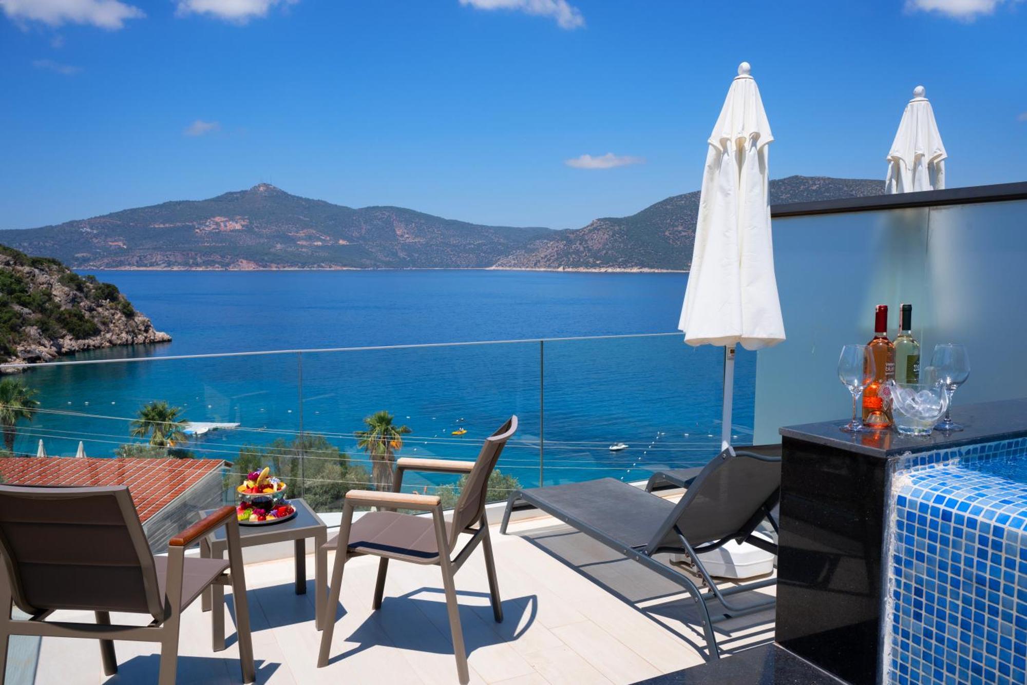 Greenbeach Hotel Kalkan Exterior foto